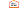 Happy Birthday Sign 01